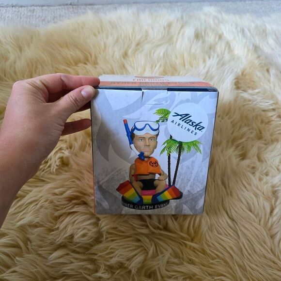 Coachella Valley Firebirds Ice Hockey Ryan Garth Evans Collectable Bobblehead - Picture 2 of 7